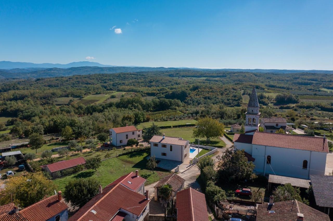 Villa Atop The Village With Stunning View Vižinada Buitenkant foto